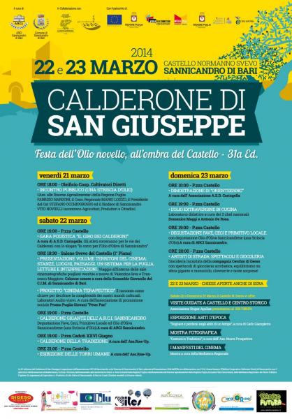 Calderone di San Giuseppe 2014 - 31° Edizione