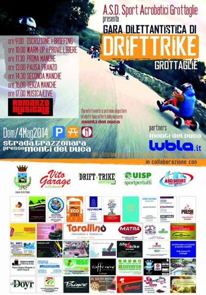 DRIFT TRIKE Grottaglie - 4 maggio 2014 - Monti del Duca