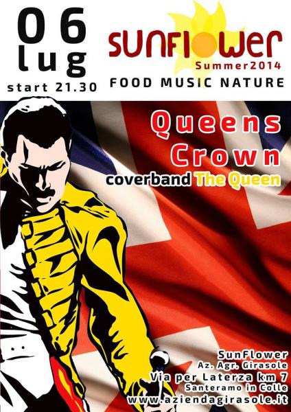SunFlower presenta QUEEN'S CROWN! coverband 