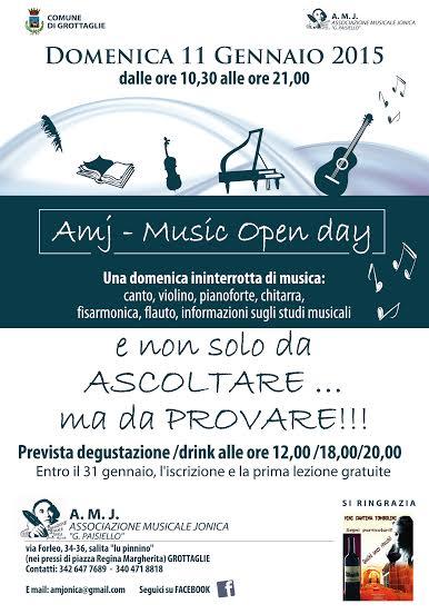 Amj- Music Open day