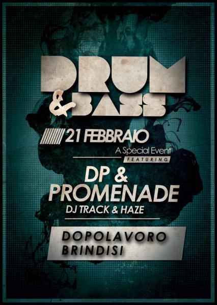 It's Drum 'N' Bass Night Sabato 21 Febbraio al Dopolavoro di Brindisi