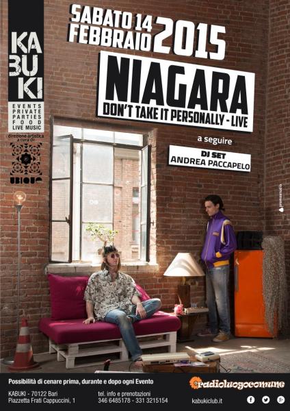 NIAGARA / Don't Take it Personally