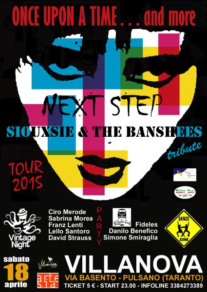 Next Step in Tributo a Siouxie and The Banshees + Vintage Night, the party!!! + Danze Zone