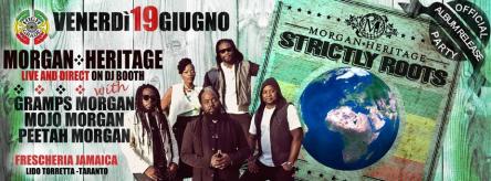 MORGAN HERITAGE a TARANTO unica tappa pugliese del “STRICTLY ROOTS” tour