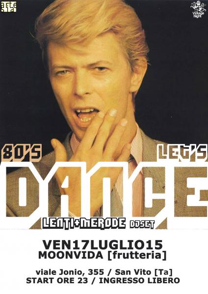 Let's Dance - il Party anni '80 con Ciro Merode e Franz Lenti