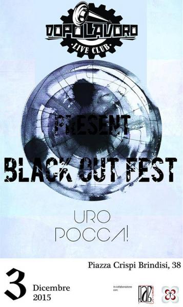 Black Out Fest: dal 3 dicembre al Dopolavoro di Brindisi