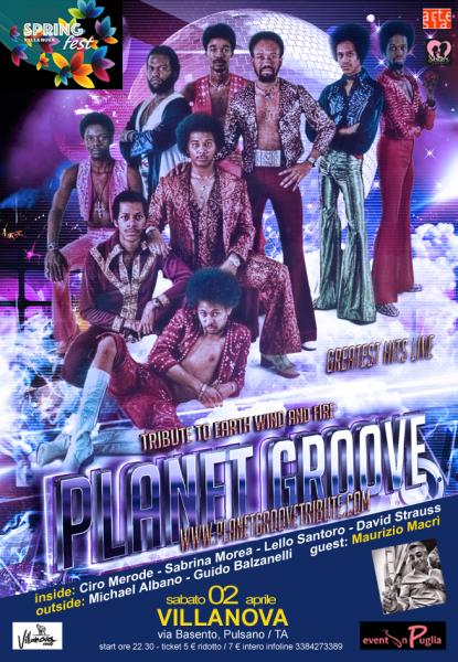 Spring fest 2016: Planet Groove plays Earth Wind and Fire