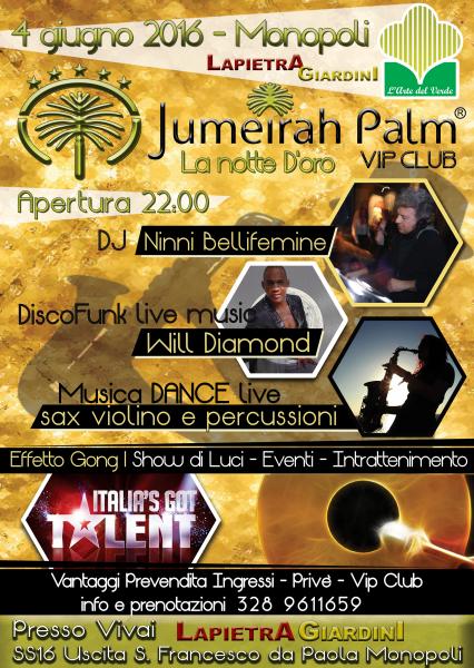 Jumeirah Palm vip club