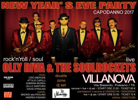 New Year's Eve Party / Capodanno 2017 al Villanova (Pulsano/TA)
