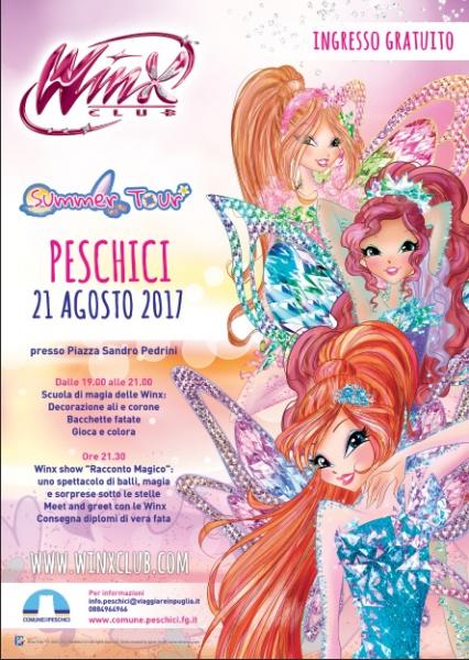 Winx summer tour Peschici