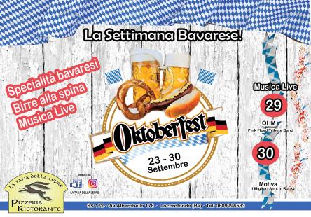 OktoberFest Food-Beer And Music alla Tana Della Lepre di Locorotondo!