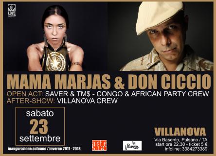 Mama Marjas & Don Ciccio in concerto + Dj set