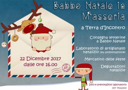 Babbo Natale in Masseria