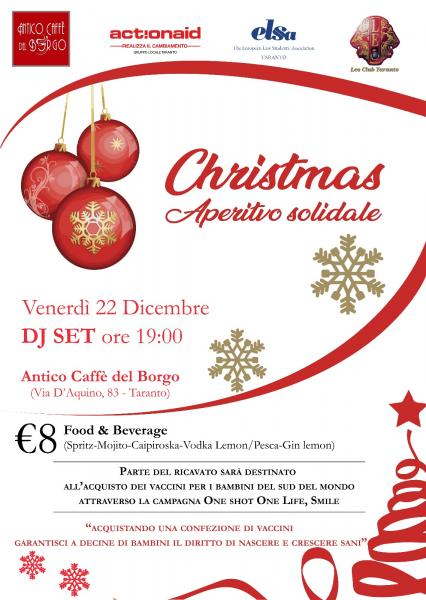 Christmas - Aperitivo Solidale
