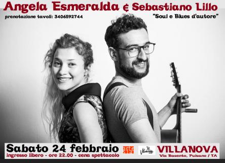 Angela Esmeralda & Sebastiano Lillo, live