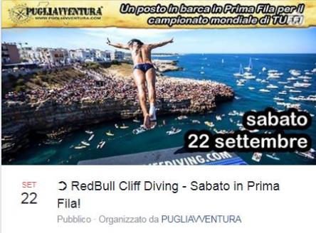 Red Bull Cliff Diving - Sabato in prima fila