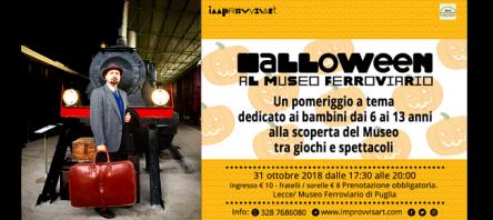 Halloween al Museo Ferroviario di Puglia