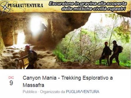 Canyon Mania: trekking esplorativo a Massafra