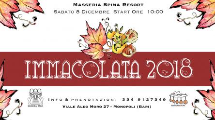 Immacolata 2018 c/o Masseria Spina