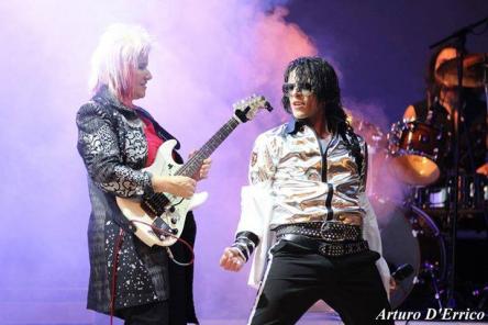 Gli Off The Wall, tribute band Michael Jackson, al Plebiscito 77 di Cerignola (FG)