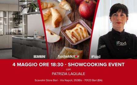 Patrizia Laquale di iFood presenta uno show-cooking a base di pasta sfoglia