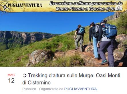 TREKKING D’ALTURA SULLE MURGE: OASI MONTI DI CISTERNINO