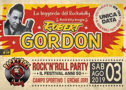 Sabato 3 agosto Erchie Rock'n'Roll Party 2019