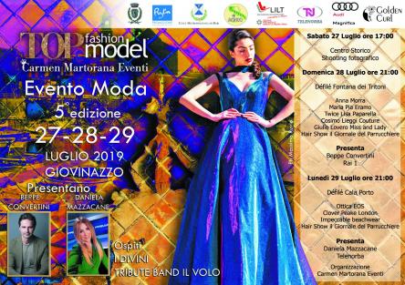 TOP Fashion Model - Evento Moda