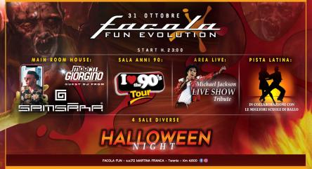 Halloween Night al Facola Fun - Martina Franca