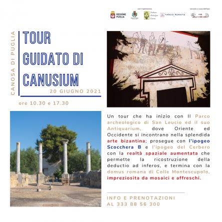 Tour guidato di Canusium