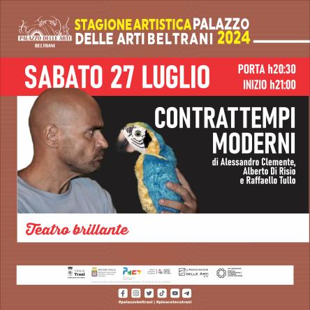 “Contrattempi moderni” con Raffaello Tullo