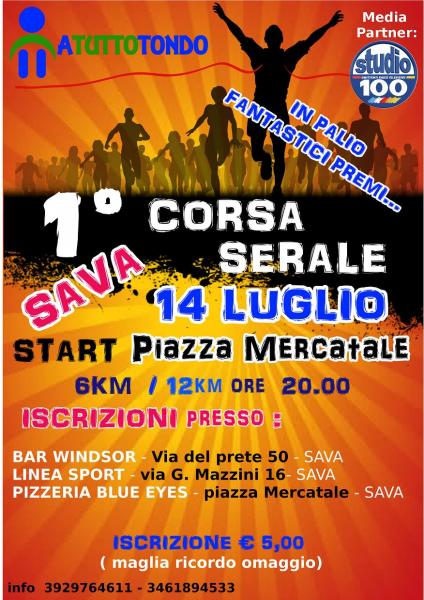 1° corsa Serale