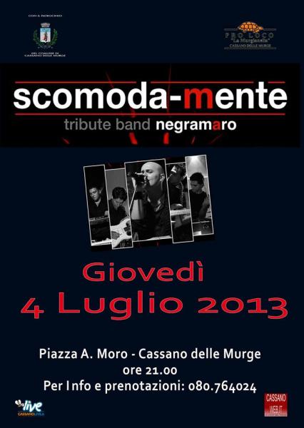 Concerto Scomodamente - Cover Negramaro