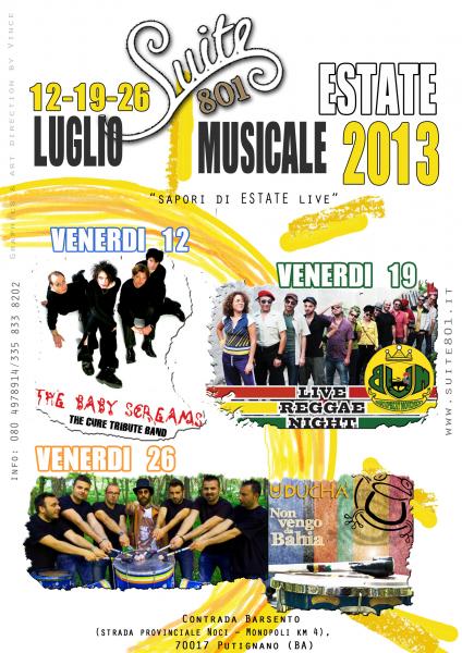 Luglio Live @ Suite 801