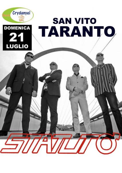 Gli Statuto sbarcano a Taranto