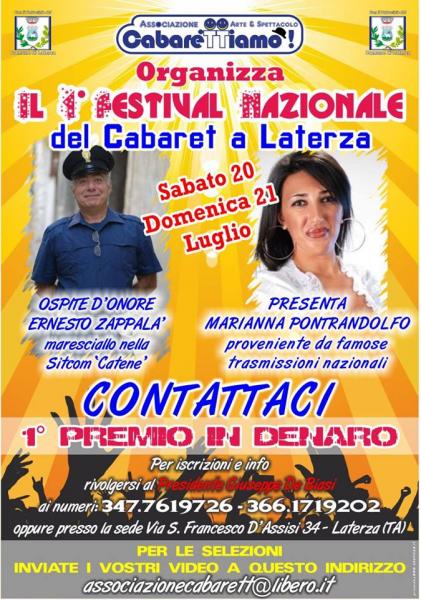 Festival  nazionale del cabaret a Laterza