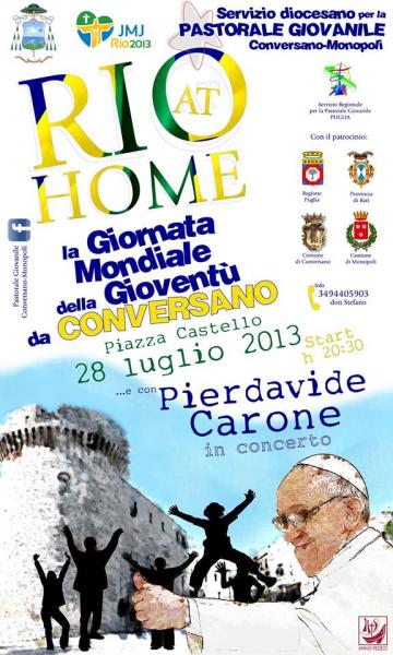 “RIO AT HOME”, LA GMG VISTA DA CONVERSANO
