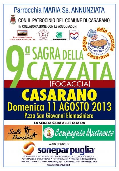 Sagra della CAZZATA (Focaccia)