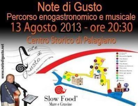 Note di Gusto - percorso enogastronomico e musicale