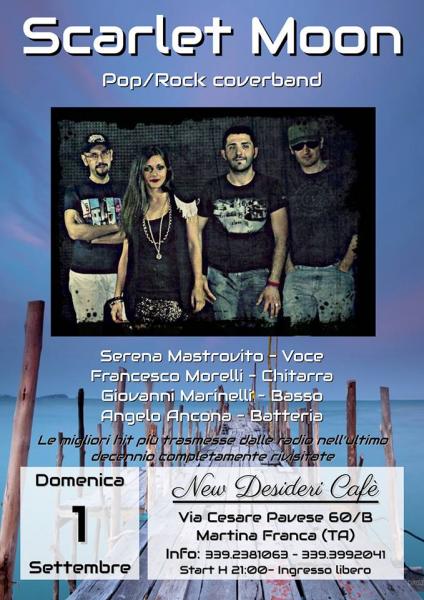 New Desideri presenta: Scarlet Moon LIVE