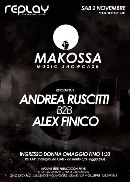 MAKOSSA MUSIC, ETICHETTA DISCOGRAFICA FOGGIANA, RITORNA CON IL SUO SHOWCASE