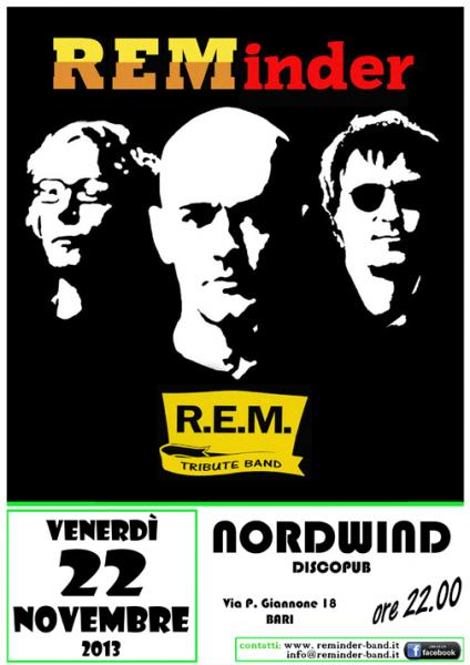 REMinder - REM Tribute Band - in Concerto