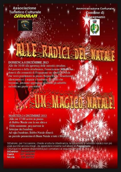 ALLE RADICI DEL NATALE……………...UN MAGICO NATALE