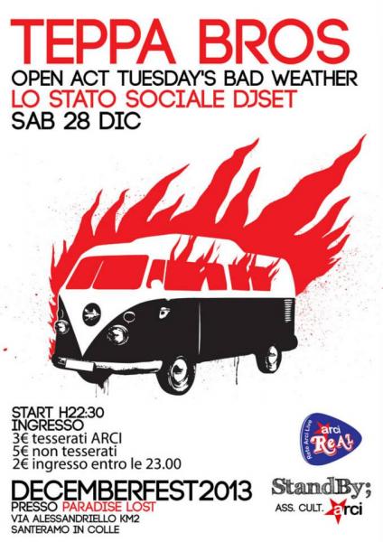 TEPPA BROS - LO STATO SOCIALE DJSET + Tuesday's Bad Weather