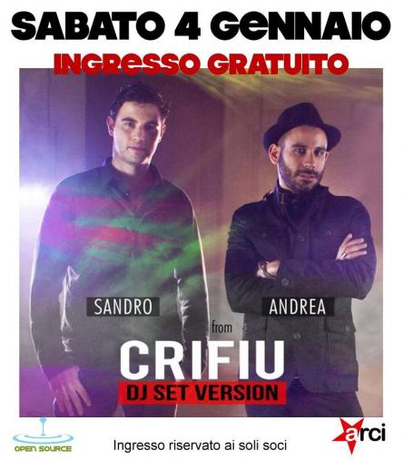 CRIFIU **free entry**