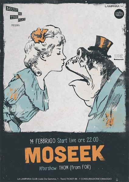 Moseek in concerto a Trani