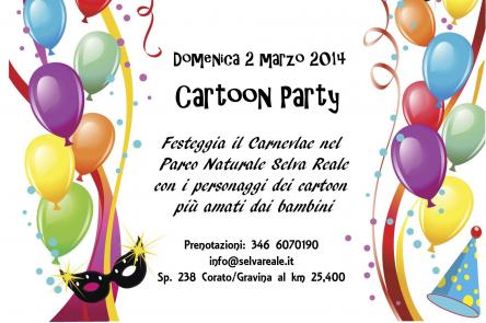 Cartoon Party nel bosco