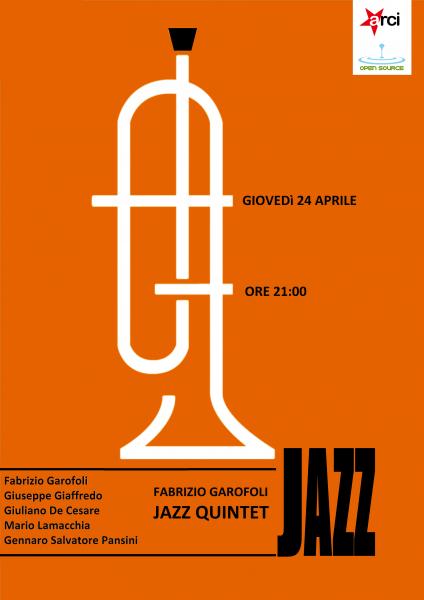 FABRIZIO GAROFOLI JAZZ QUINTET //free entry