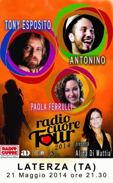 RADIO CUORE TOUR ARRIVA A LATERZA