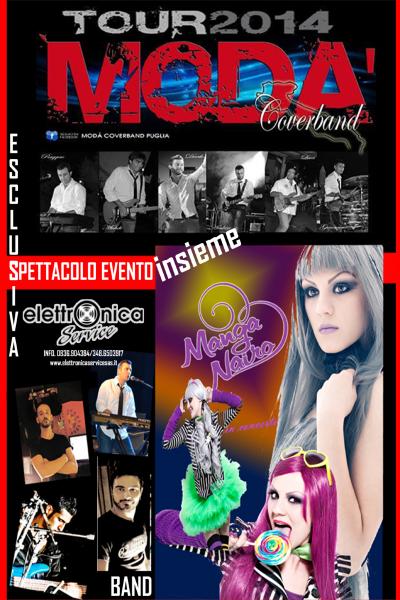 MODA' COVER BAND & MANGA NAIRO live concert